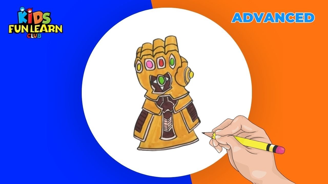 How to draw infinity gauntlet