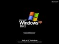 Windows XP Beta Built On NT Technology Startup Shutdown Sounds