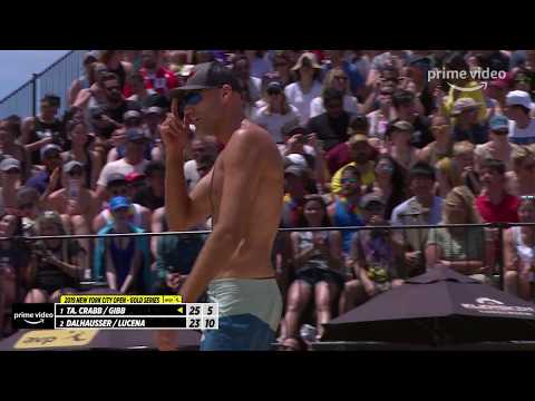 Phil Dalhausser with 5 Aces... IN A ROW! | AVP Gold Series, New York City Open 2019