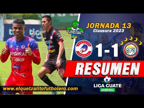 EL LÍDER RESCATA EL EMPATE/ Iztapa 1 vs Xelajú 1 - Jornada 13 Clausura 2023 -RESUMEN COMPLETO-