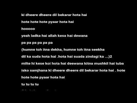 download lagu mp3 mp4 Haye Allah Kaisa Hai Deewana Lyrics, download lagu Haye Allah Kaisa Hai Deewana Lyrics gratis, unduh video klip Haye Allah Kaisa Hai Deewana Lyrics