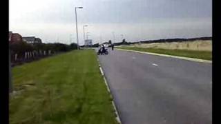 preview picture of video 'ped wheelies and drifting'