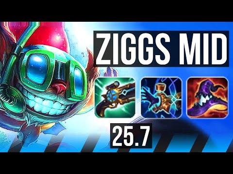 ZIGGS vs MALZAHAR (MID) | EUW Master | 25.7