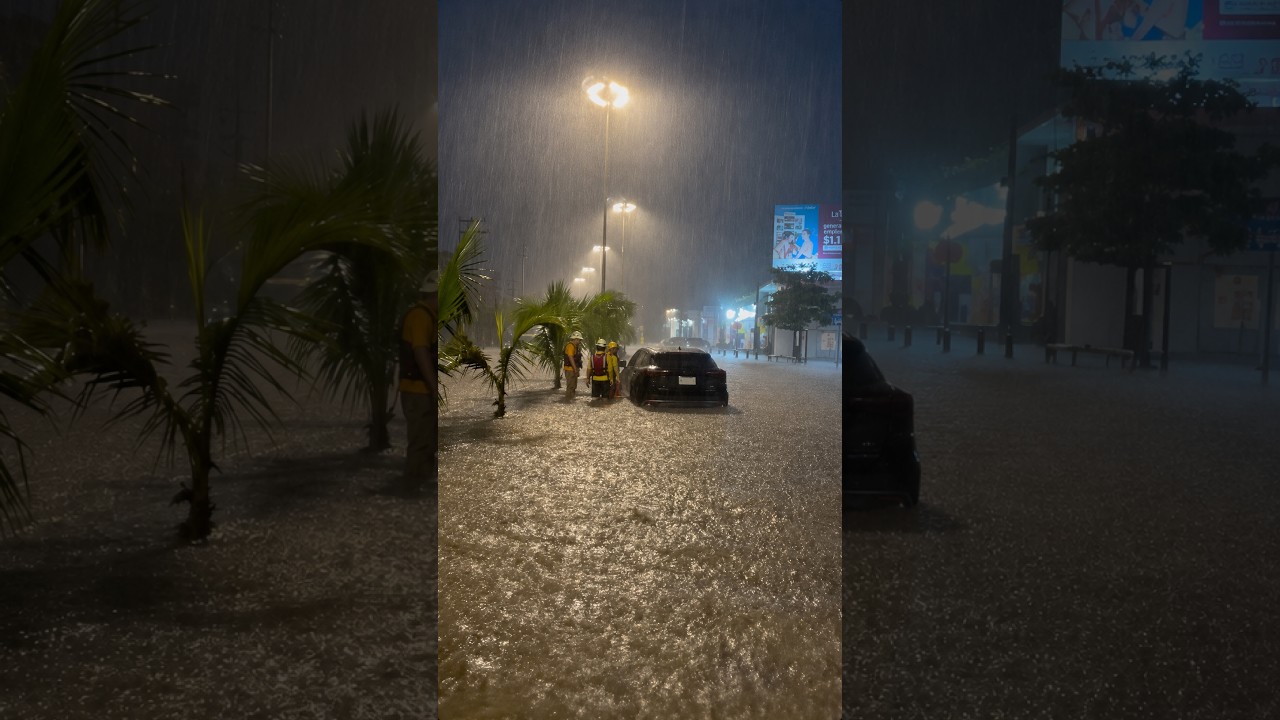 Protección Civil auxilia a familias tras las lluvias en Mazatlán