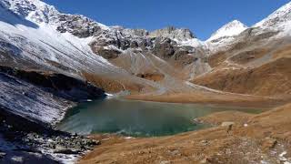 Refuge de Péclet / Polset et lac Blanc (Vanoise) 27/10/2016