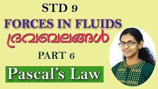 Forces In Fluids // Class 9 // Part 6  Pascals Law