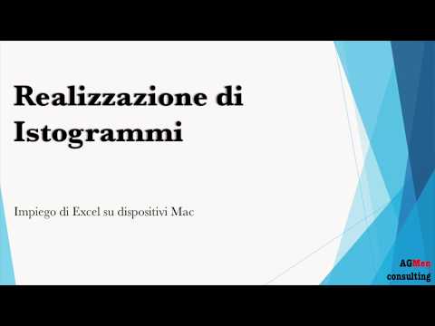 Excel per Mac: Come realizzare Istogrammi.