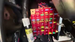 Ford econoline headlight issue no running lights no background lights fixed switch fuse 20amp