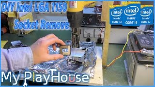 How To DIY CPU socket Remove for repair Intel LGA - 388