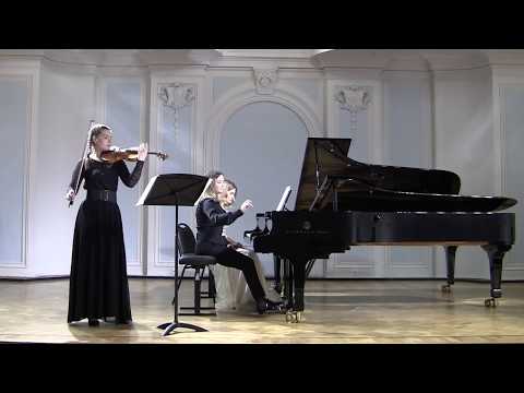 М.Балакирев, Экспромт для скрипки и фортепиано. Исп. А.Дудинская (скрипка), Е.Рогозина (фортепиано)