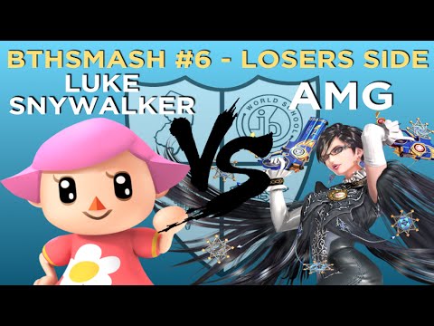 BTHSmash #6 - Luke Snywalker (Corrin, Villager) vs AMG (R.O.B., Bayonetta) - Losers Round 2