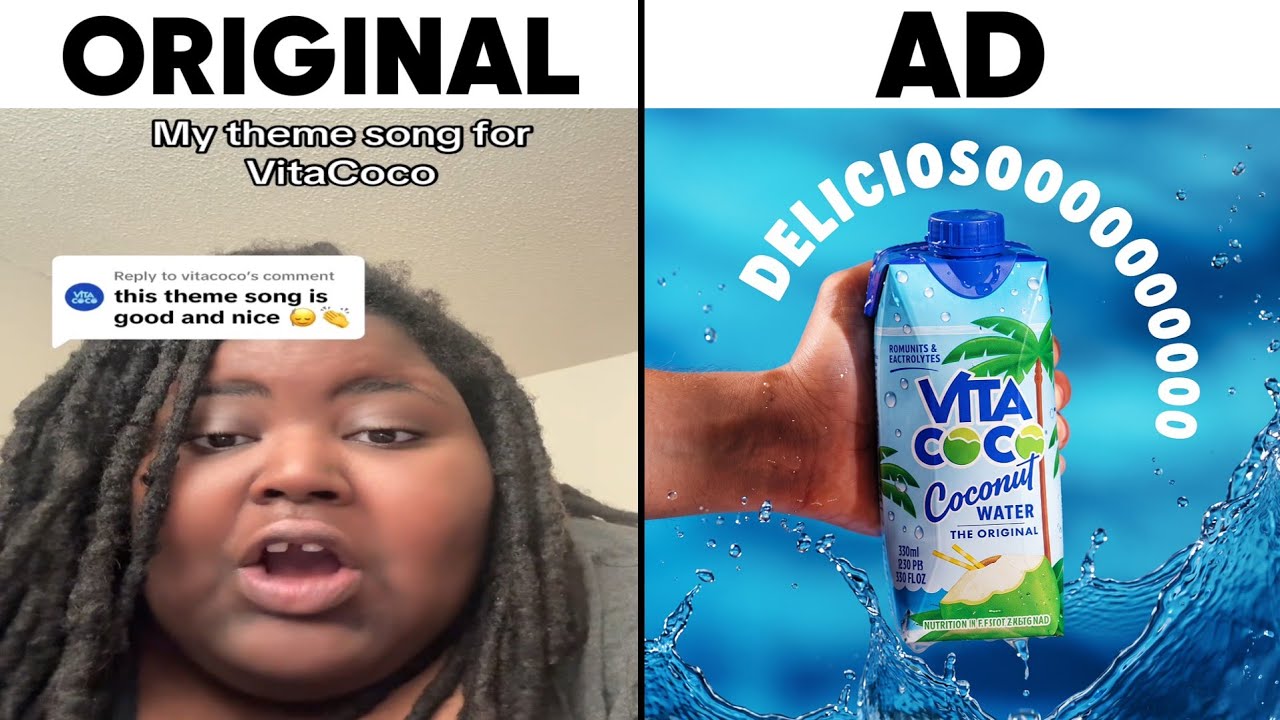 Vita Coco You Go Loco Original vs Ad Version