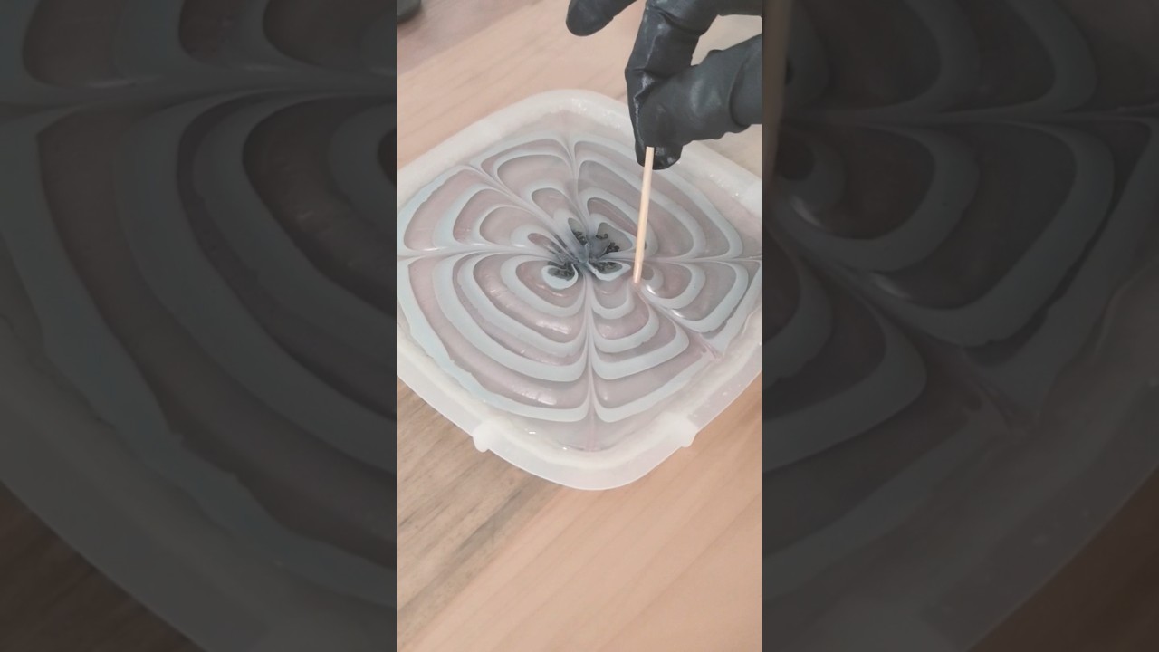 3D Resin Bloom Tutorial #resinart #resinbloom #resintutorial