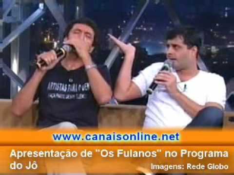 Os Fulanos no Jô. Paródia Voz do Brasil