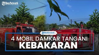 4 Mobil Damkar Dikerahkan untuk Atasi Kebakaran di Ipilo, Api Berhasil Dipadamkan dalam 2 Jam