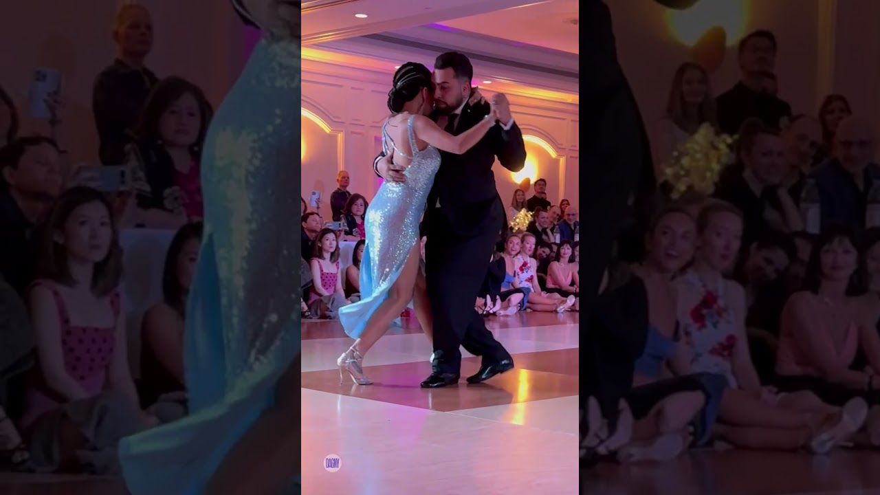 Video thumbnail for Clarisa Aragón & Jonathan Saavedra tango to “Mimosa” by Francisco Canaro at SoCal 3/8