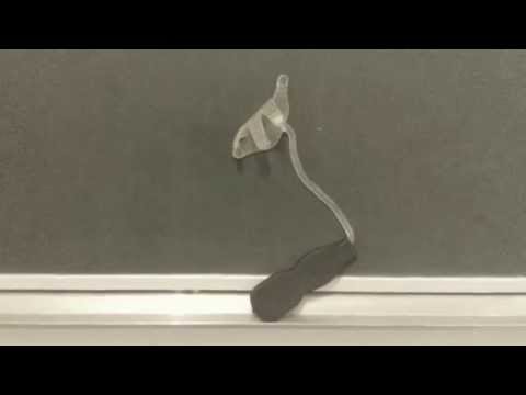 Sichere Landung der Glibber Hand