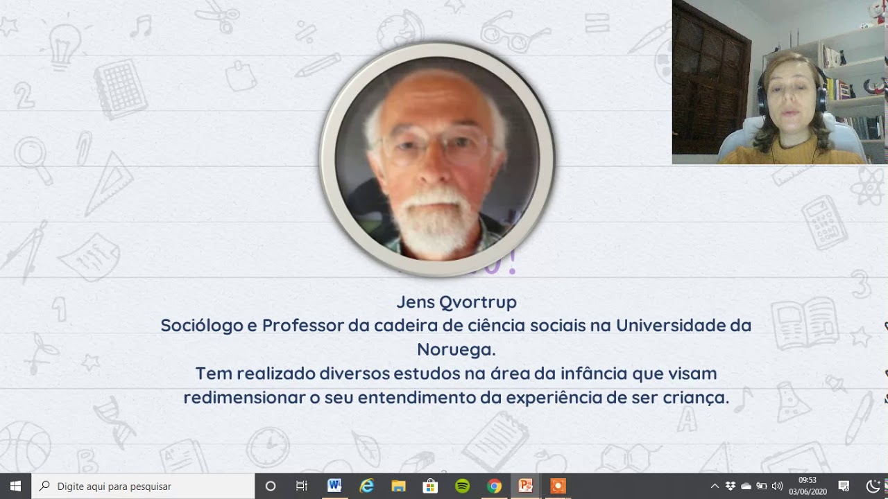[Teorias da aprendizagem] Aula bônus - Sociologia da Infância: as nove teses.