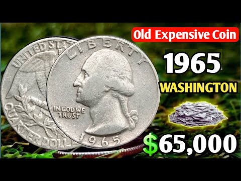1965 No Mint Mark Quarter Worth Over $165,000! Rare  Washington Quarter To Look For!