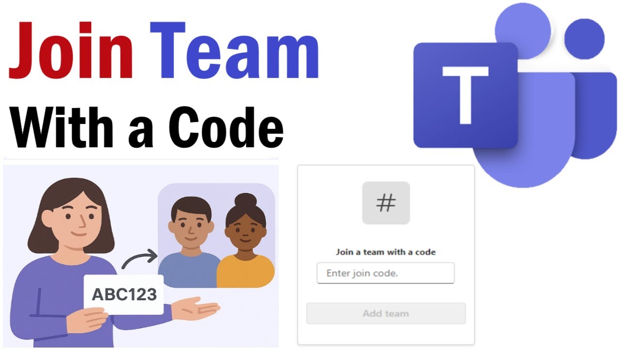 How to Join a Team Using Team Code | How To Join a Team With a Code in Microsoft Teams | Teams Code