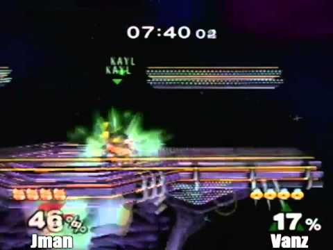 ROM 3: Losers Bracket - Jman(Fox) vs Vanz(Peach/Sheik)