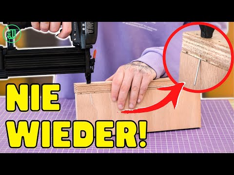 DAS ist der größte FEHLER beim NAGELN mit DRUCKLUFT! | Jonas Winkler