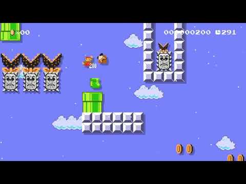 Super Mario Maker 2 - Blizzard Area by Me (Real Ending)