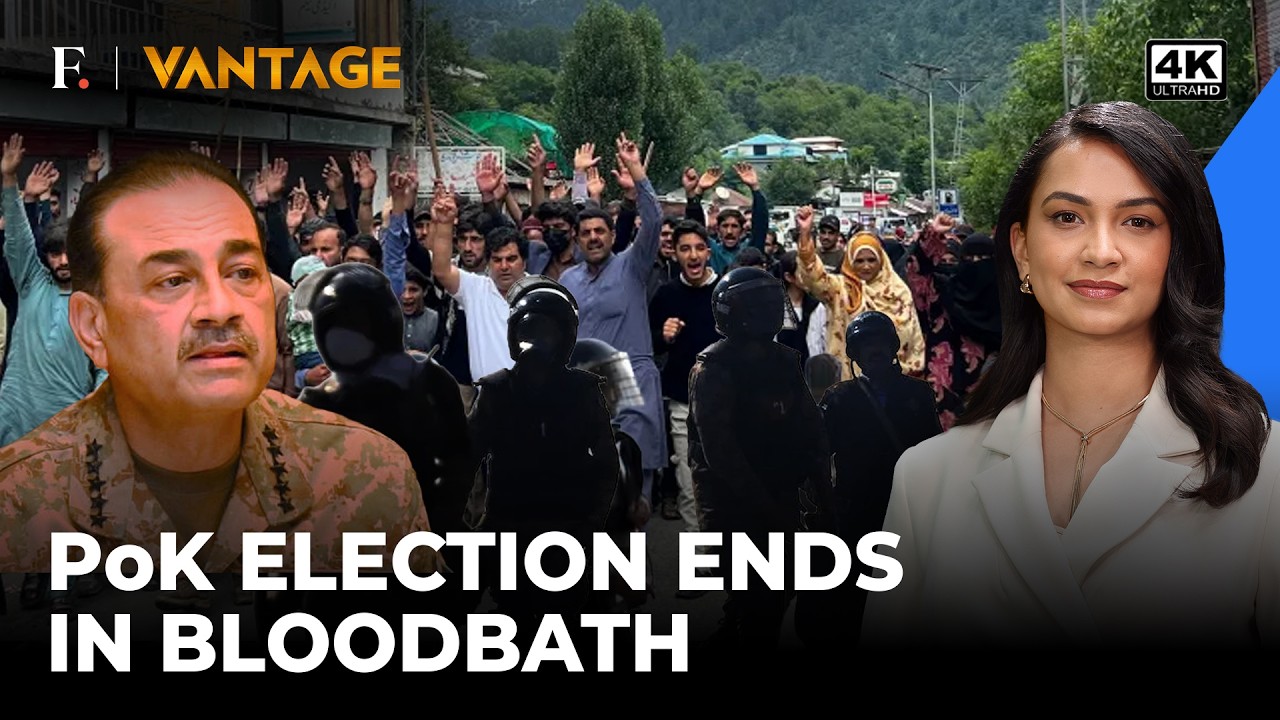Pakistan's Army Kills Civilians in PoK Amid Rigged Election Allegations | Vantage on Firstpost | 4K