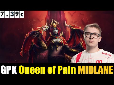 GPK [Queen of Pain] MID 7.39C- DOTA 2 HIGHEST MMR MATCH#dota2gameplay  #dota2  #gpk