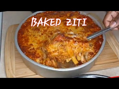 HOW TO MAKE AMAZING BAKED ZITI WITH BEEF AND...