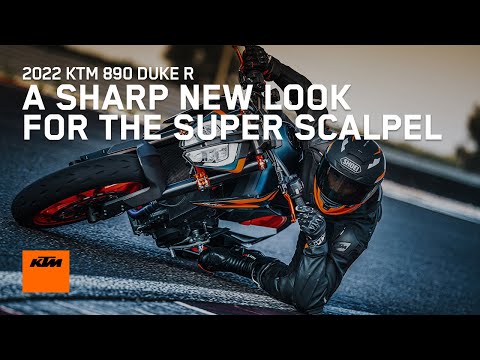 The 2022 KTM 890 DUKE R – A sharp new look for the SUPER SCALPEL | KTM