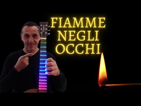 Coma_Cose - Fiamme negli occhi - Chitarra - Ritmo e Accordi