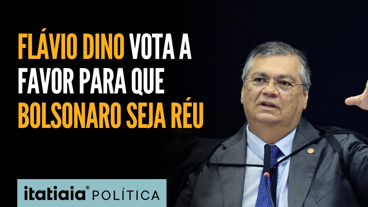 VEJA NA ÍNTEGRA O DISCURSO DO VOTO DE FLÁVIO DINO EM JULGAMENTO DE ACUSAÇÃO DE BOLSONARO NO STF