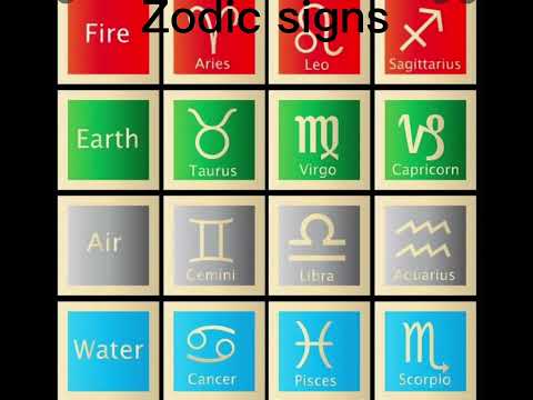 Zodic signs