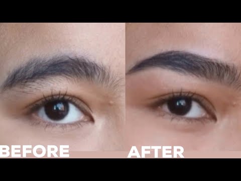 How to groom & shape your eyebrows (with tweezers)