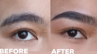 how to groom & shape your eyebrows (super easy)