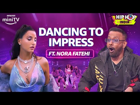 Nora Fatehi On The Dance Floor????| Remo D'Souza & Dharmesh | Hip Hop India