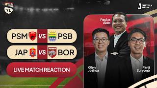 WARGA LOKAL LIVE SUPER LEAGUE #03 : PSM VS PERSIB, PERSIJAP VS BORNEO