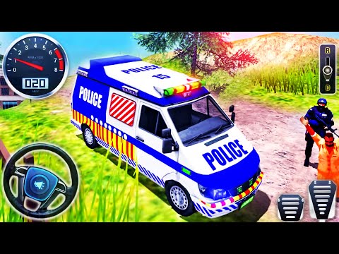 Police Van Driving Simulator 3D - Offroad Real Police Car Driver - Android GamePlay