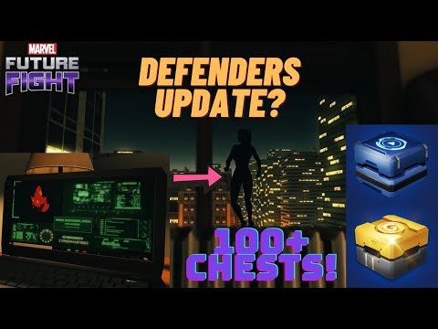 JESSICA JONES AWAKENING! DEFENDERS UPDATE? 100+ GOLD CHESTS & DAWN OF X BOXES - Marvel Future Fight