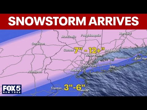 NYC snow update: What do the latest models say? Updated predicted totals