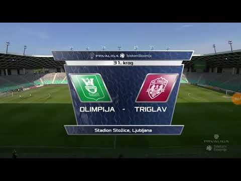 31.krog: OLIMPIJA - TRIGLAV 2-0 ; Prva liga telekom Slovenije