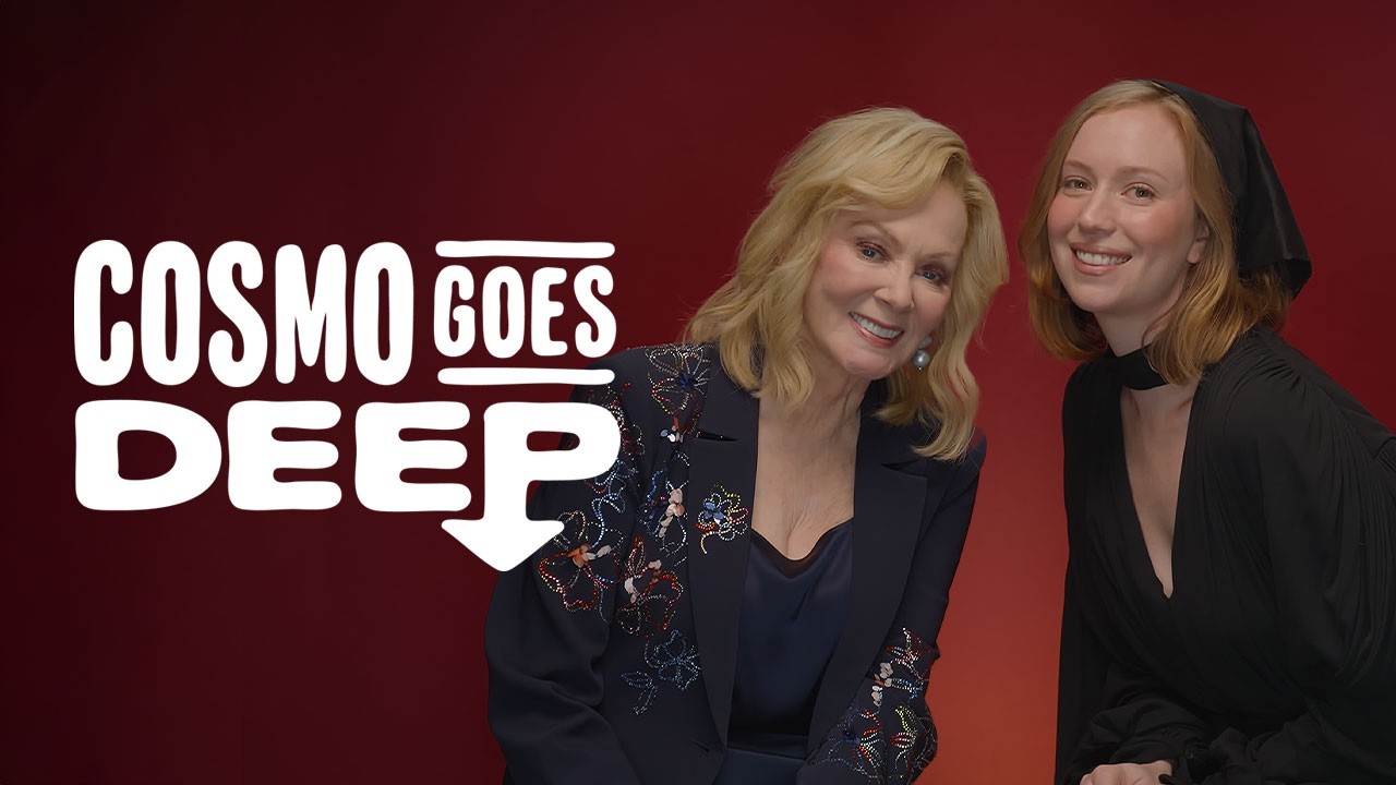 Jean Smart & Hannah Einbinder Answer Rapid-Fire Questions | Cosmo Goes Deep | Cosmopolitan