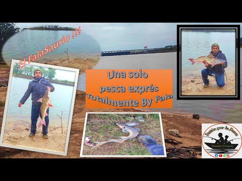 Pasión por la Pesca- Pesca exprés by "Fala" Represa de Baygorria "El #FalaSaurio "