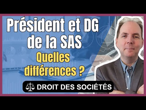 President of an SAS and General Manager: Powers and Differences