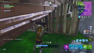 ［FORTNITE］ラリたちとのんびりびりフォートナイト