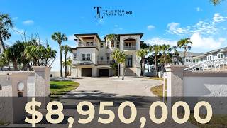 Gulf-Front Luxury Redefined | Belleair Beach $8.95M Private Estate