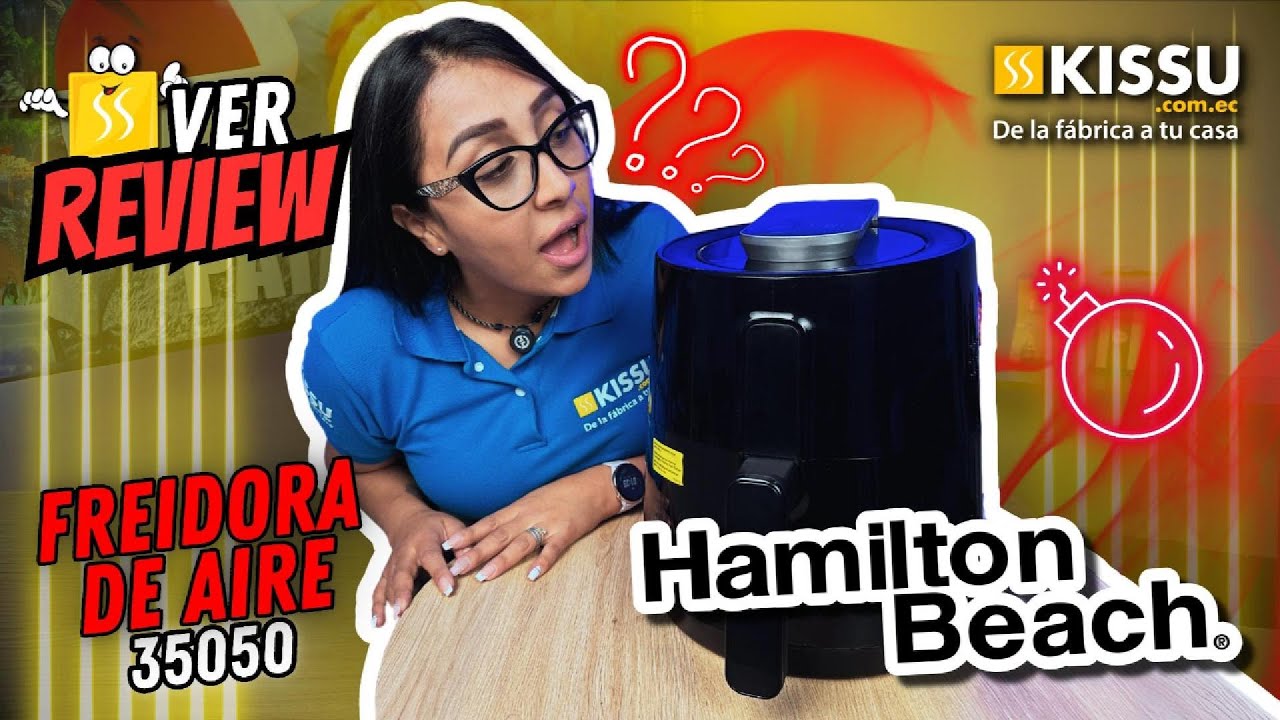Miniatura da avaliação em vídeo de Fritadeira Air Fryer Hamilton Beach Digital 3.5 Litros