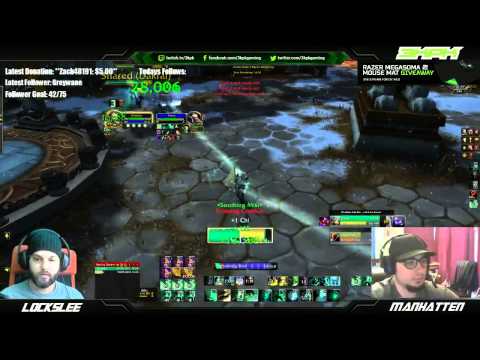 6.1 wod arenas - Mistweaver Monk, Combat Rogue