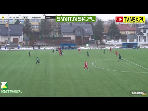 tv.nsk.pl 2021-01-23 MKS Świt Nowy Dwór Maz. - Wigry Suwałki SA 2:2 sparing nr 1 transmisja na żywo